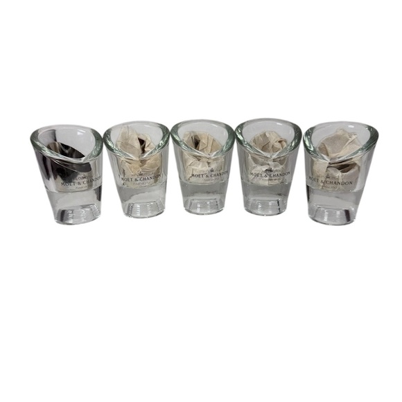 Moet Chandon. Gray Decorative Shot Glass Set for Dining - Picture 1 of 5